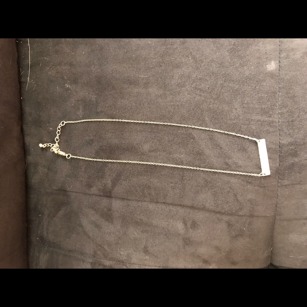 Gold choker necklace